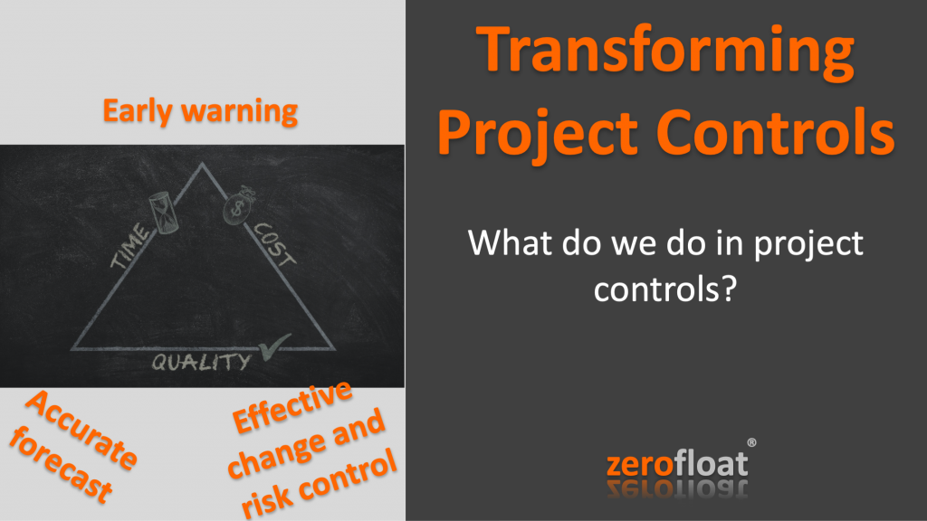 Transforming project controls